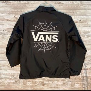 vans spiderman windbreaker
